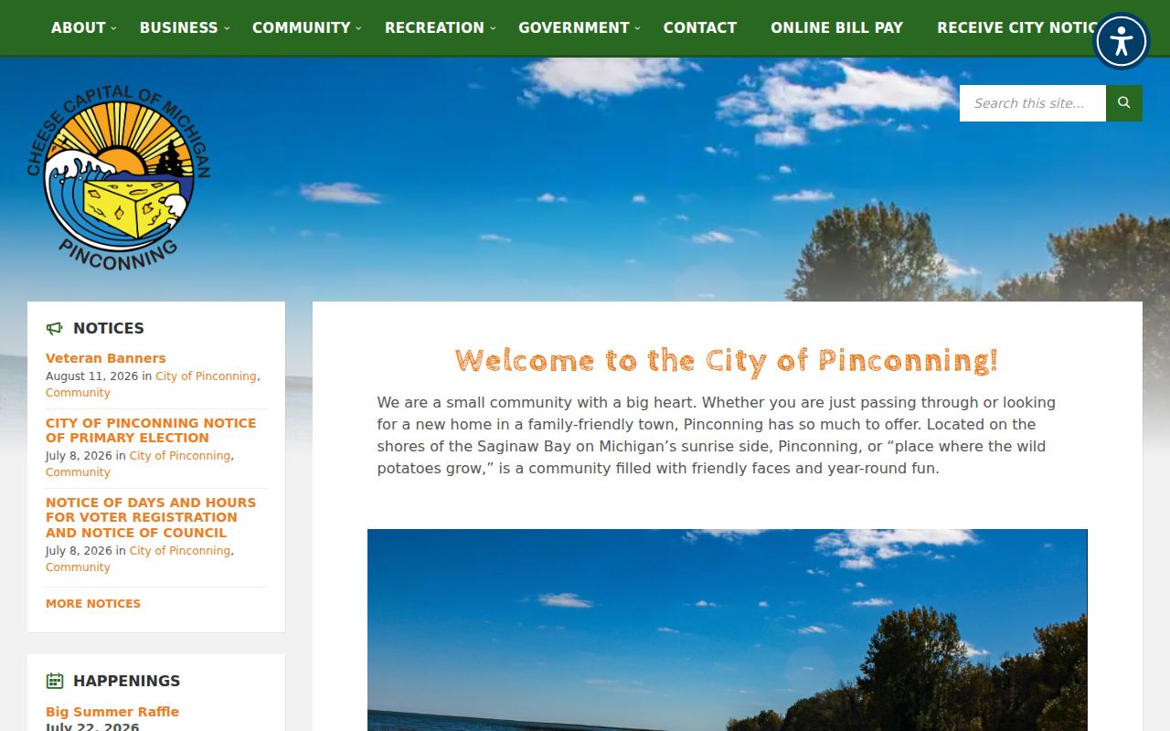 Bay County Pinconning court docket City Hall and municipal contact source